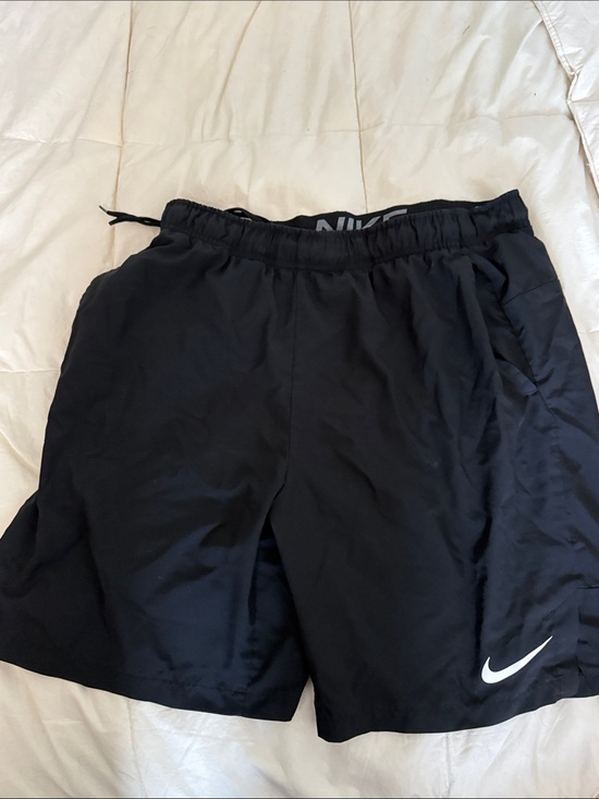 Nike Other - Nike Black Athletic Training Shorts with White Swoosh
